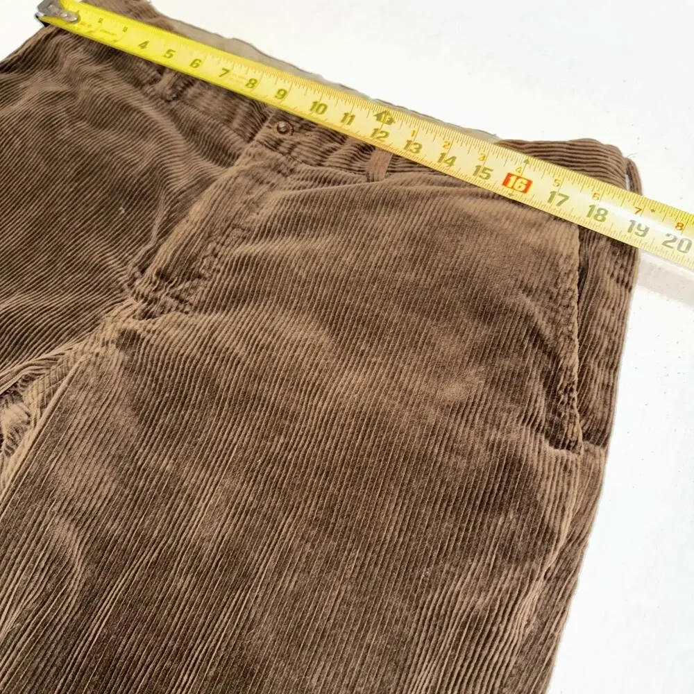 Polo Ralph Lauren Preston Corduroy Pants Men's 38x32 Brown/ Navy (Lot Of 2) EUC